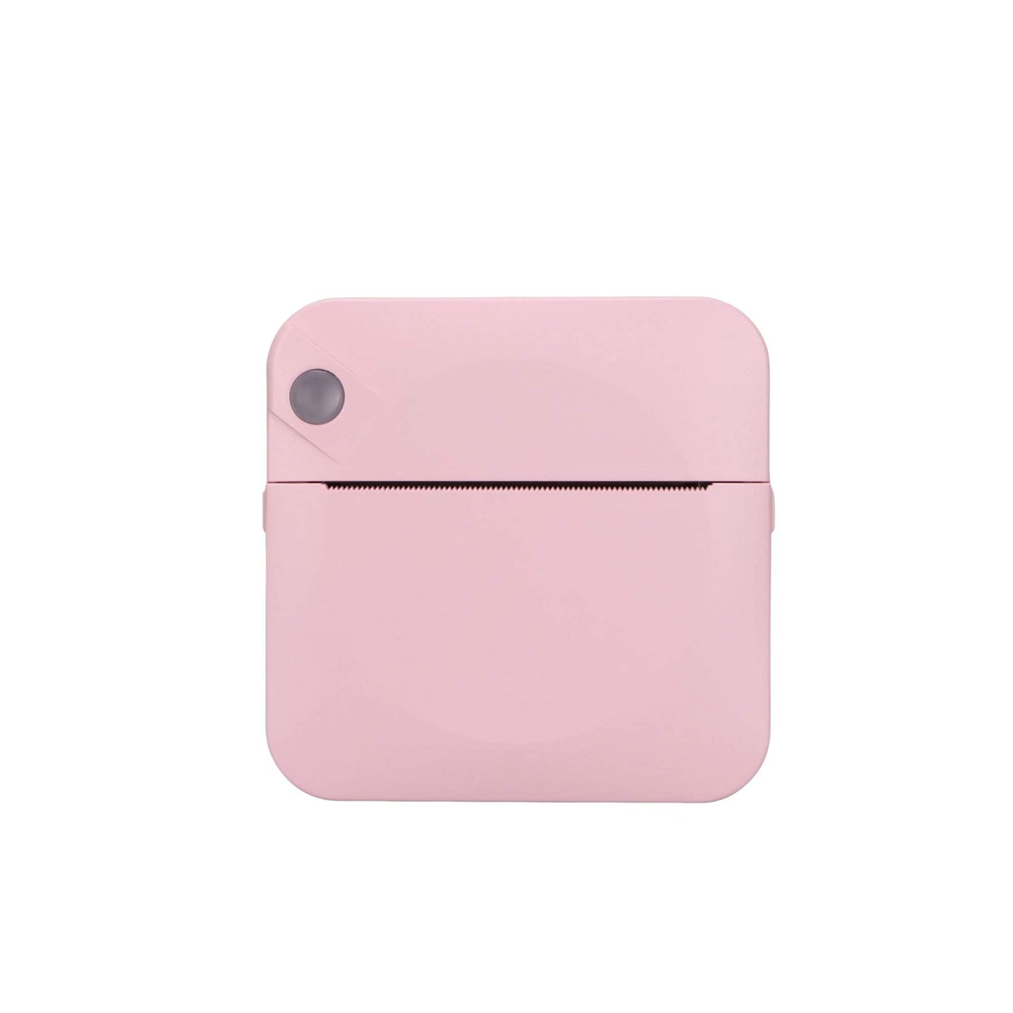 Portable Mini Printer Pink - Inkless Bluetooth Phone Pocket Thermal Printing-0